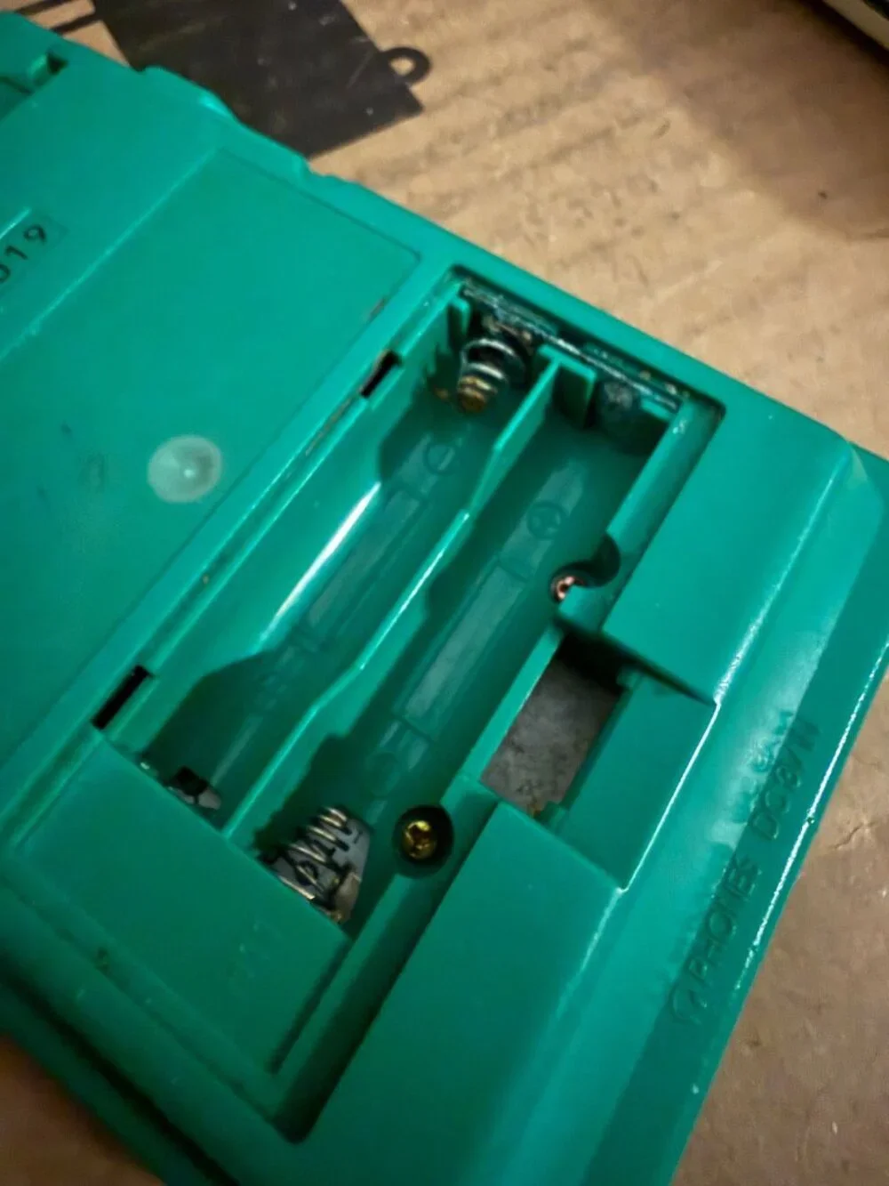 Nintendo Game Boy Pocket Green MGB-001 Does No Power For Parts Repair US Seller